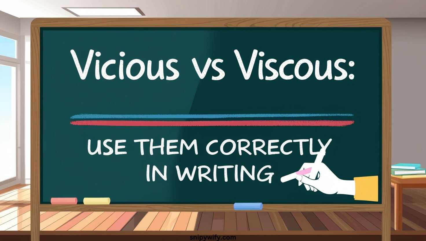 Vicious vs Viscous