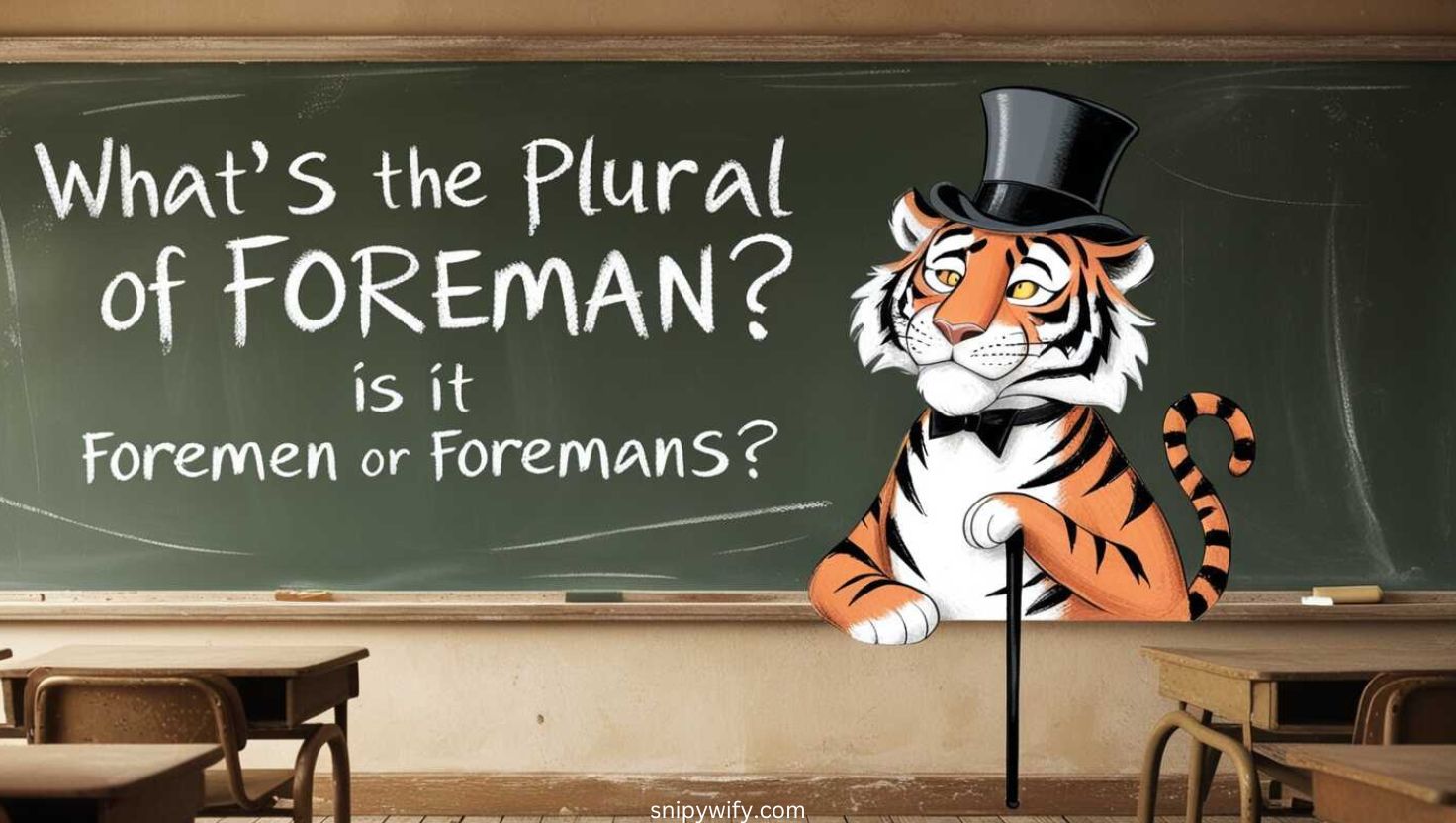 Plural of Foreman